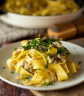 A laktatós menüből nem hiányozhat a gombás-csirkés pappardelle
