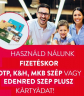 Februártól az összes SZÉP kártyát elfogadják élelmiszerek vásárlásakor a SPAR-áruházakban