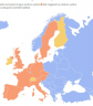 Térképen az omikron variáns európai terjedése